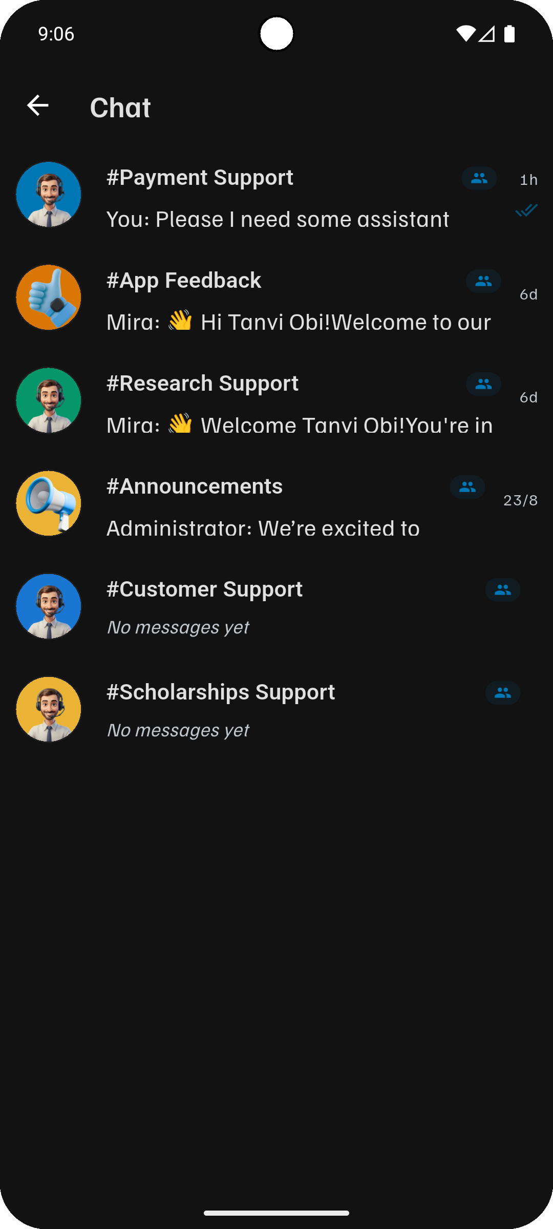 Real-time Collaboration & Support