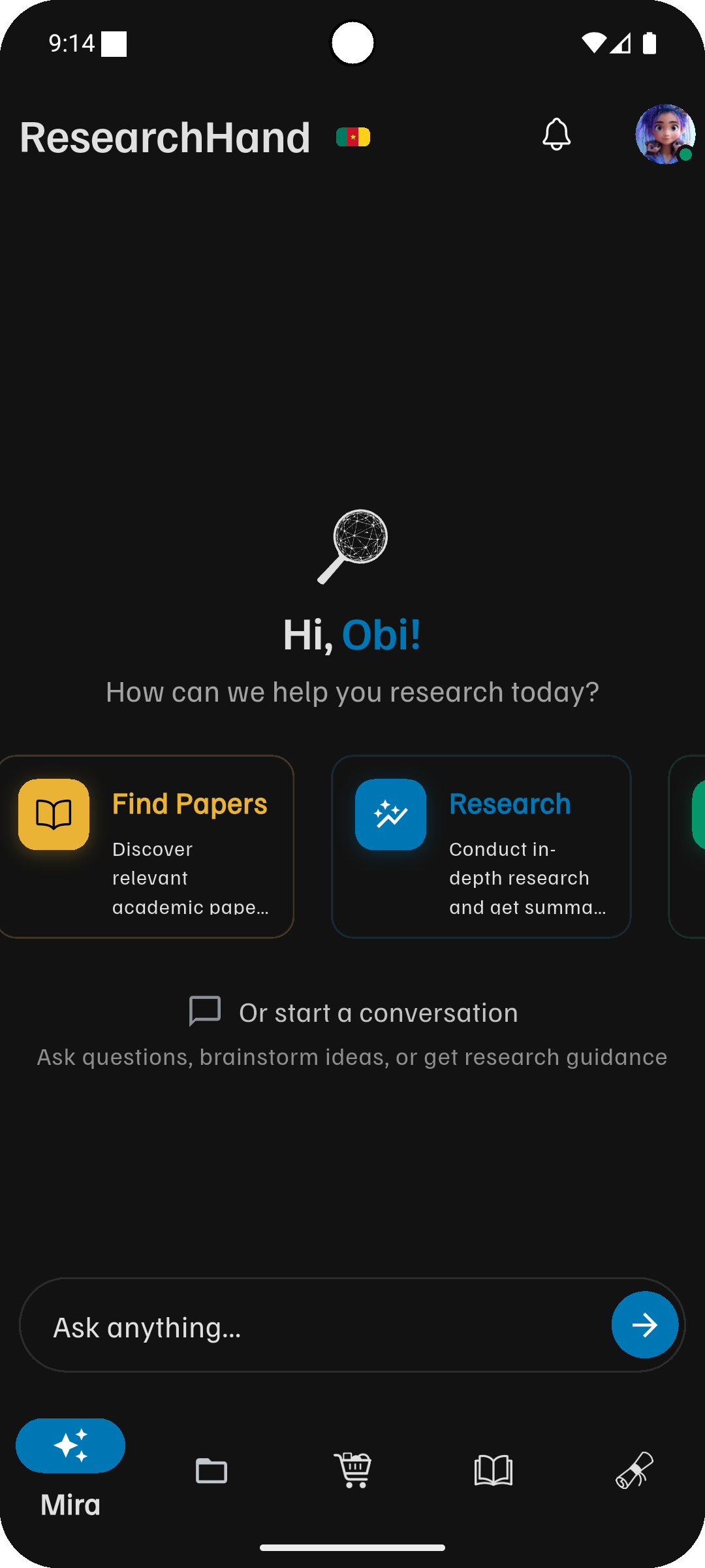 Your Research Hub in One Place