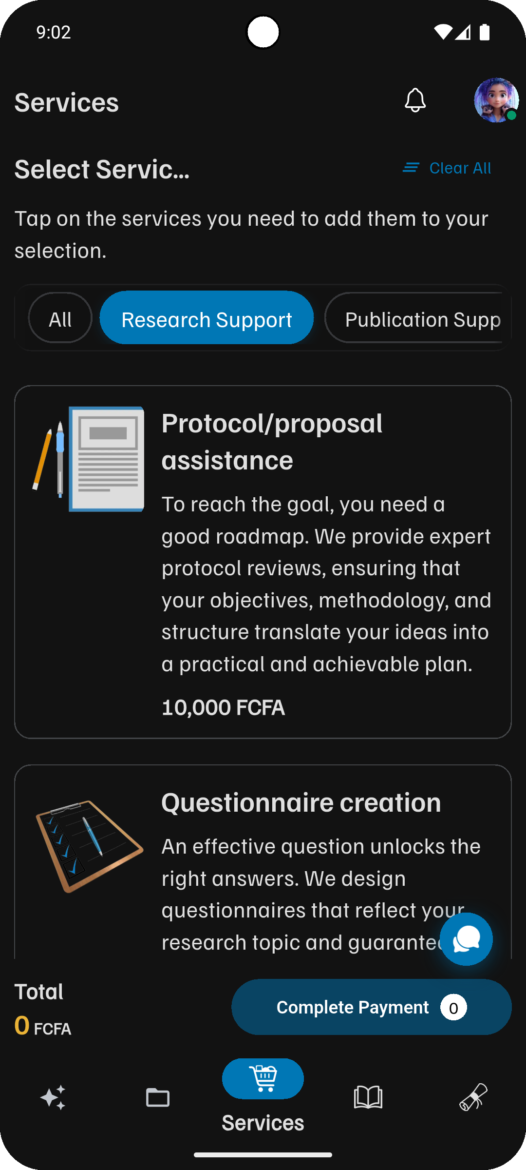 Professional Research Services